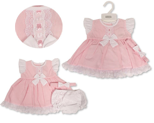 Pink 3 Piece Dress Set